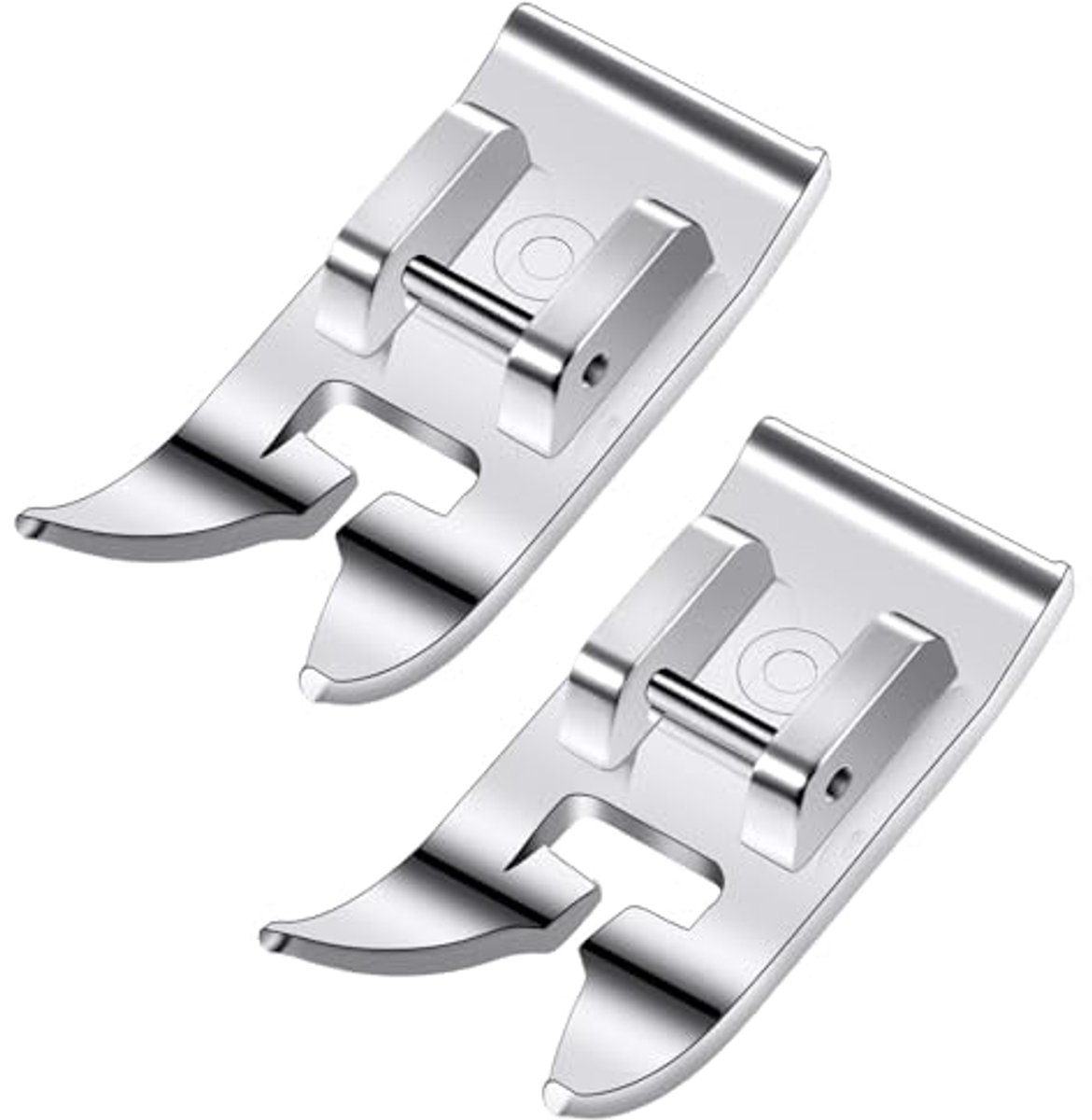 2 stuks universele multifunctionele naaivoeten voor naaimachines - rechte steekvoet en zigzagvoet accessoires