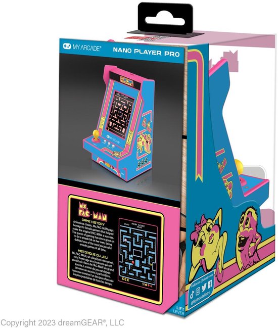My Arcade - Nano Player PRO Ms. Pac-Man | Games | bol