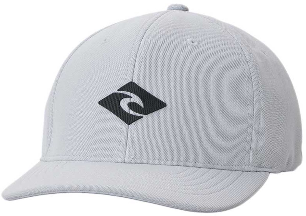 Rip Curl Vaporcool Diamond Flexfit Cap - Light Grey