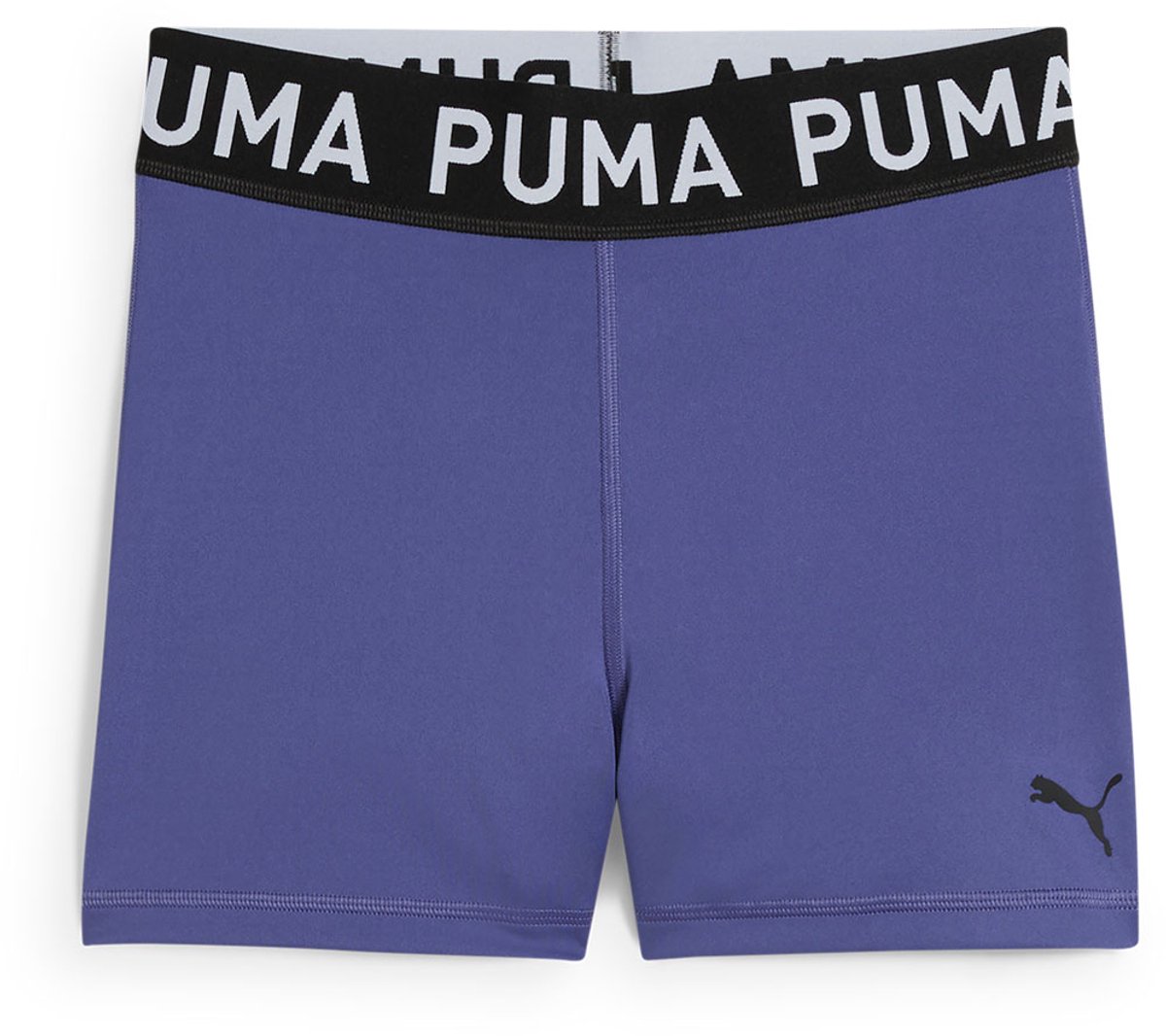 Puma Strong Korte Leggings M Vrouw Blauw
