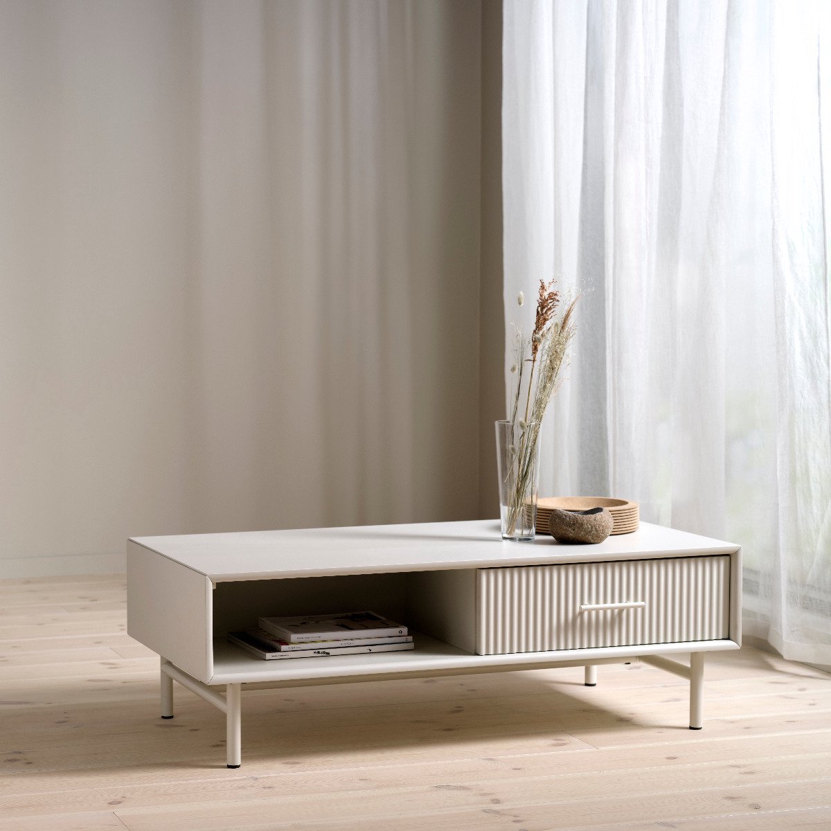 Nordic Home - Luna salontafel - grijs/beige