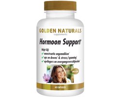 Golden Naturals Hormoon Support - 2 x 60 vegacapsules - 60 stuks