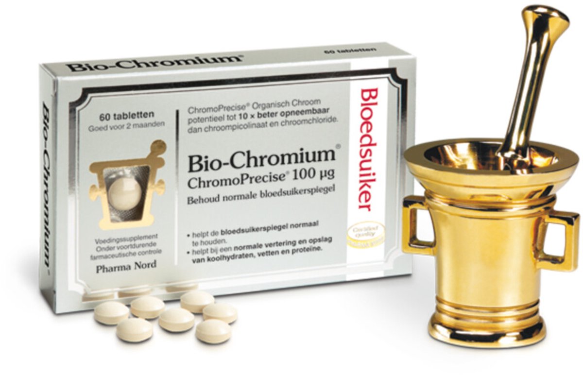 Pharma Nord - Bio Chromium - 2 x 60 tabletten - Voordeelverpakking