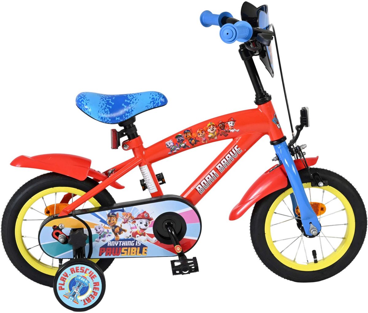 PAW Patrol Volare 12" fiets met luchtbanden