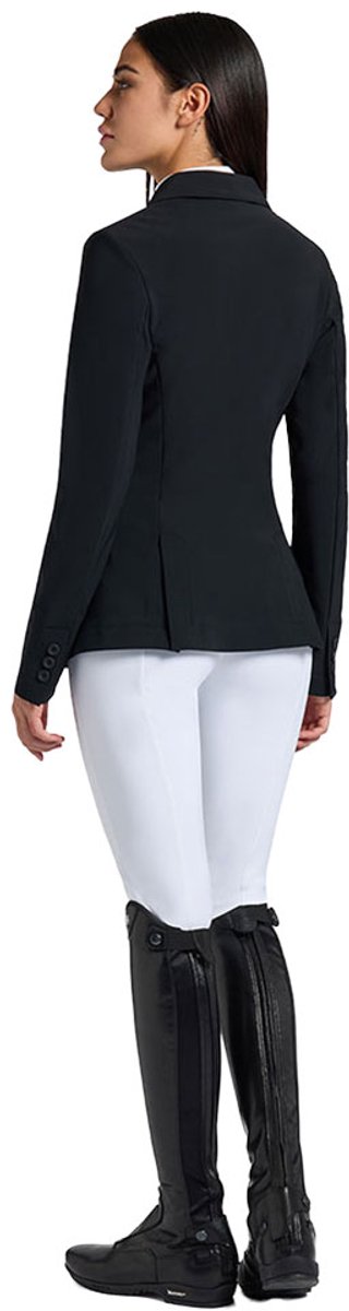 RG Button Wedstrijdjasje Dames-Black-42