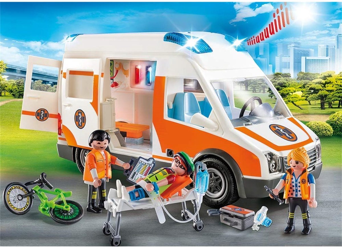 PLAYMOBIL City Life Ambulance en ambulanciers - 70049 — afbeelding 14