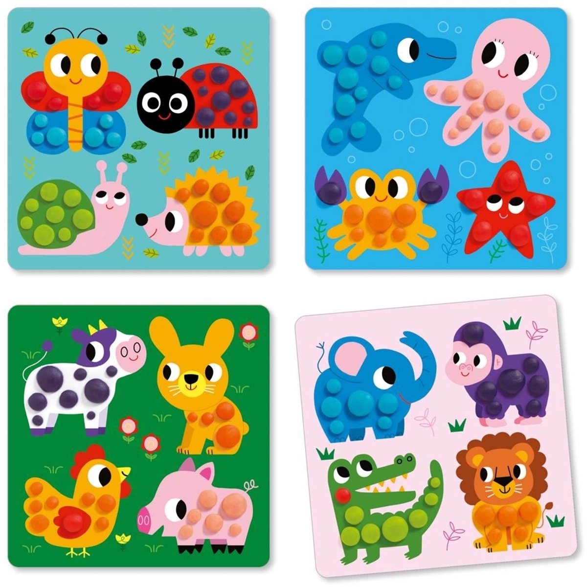 Plasticine - dierencirkels