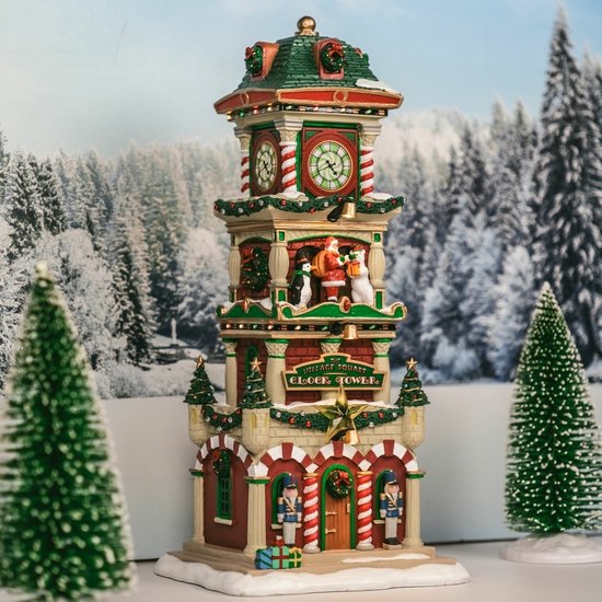 Lemax - The Village Square Clock Tower