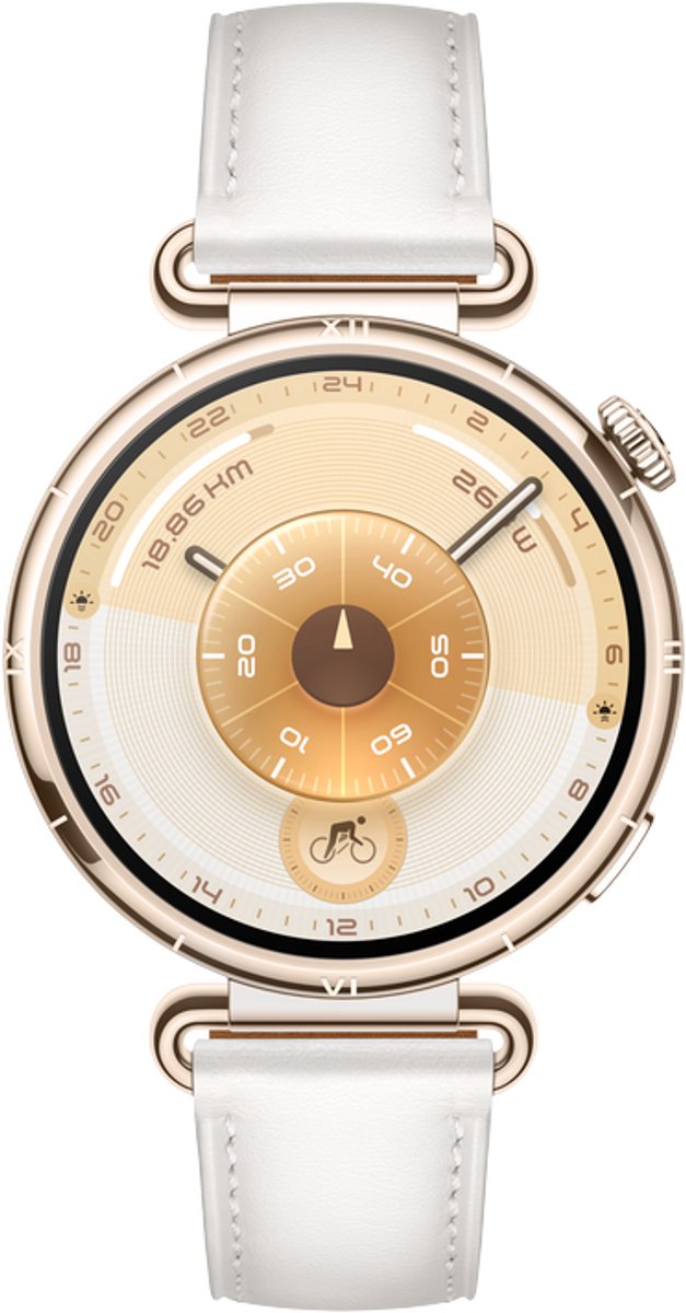 Bol.com Huawei WATCH GT 6 41mm Wit | 14 dagen batterijduur – Nauwkeurige GPS & hartslagmeting – Innovatieve professionele fiets-... aanbieding