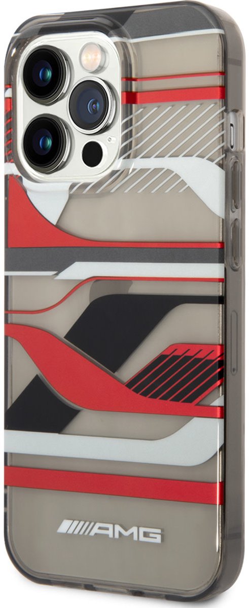 AMG Back cover - iPhone 14 Pro Max - Transparent - Stootvast - Slank ontwerp