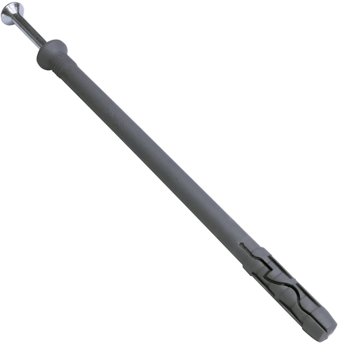 C57461 - Set van 20 nageldoppers Ã˜8x140mm + 20 schroeven Ã˜5x145mm met freeskop - voor bevestiging in beton, baksteen / betonblokken