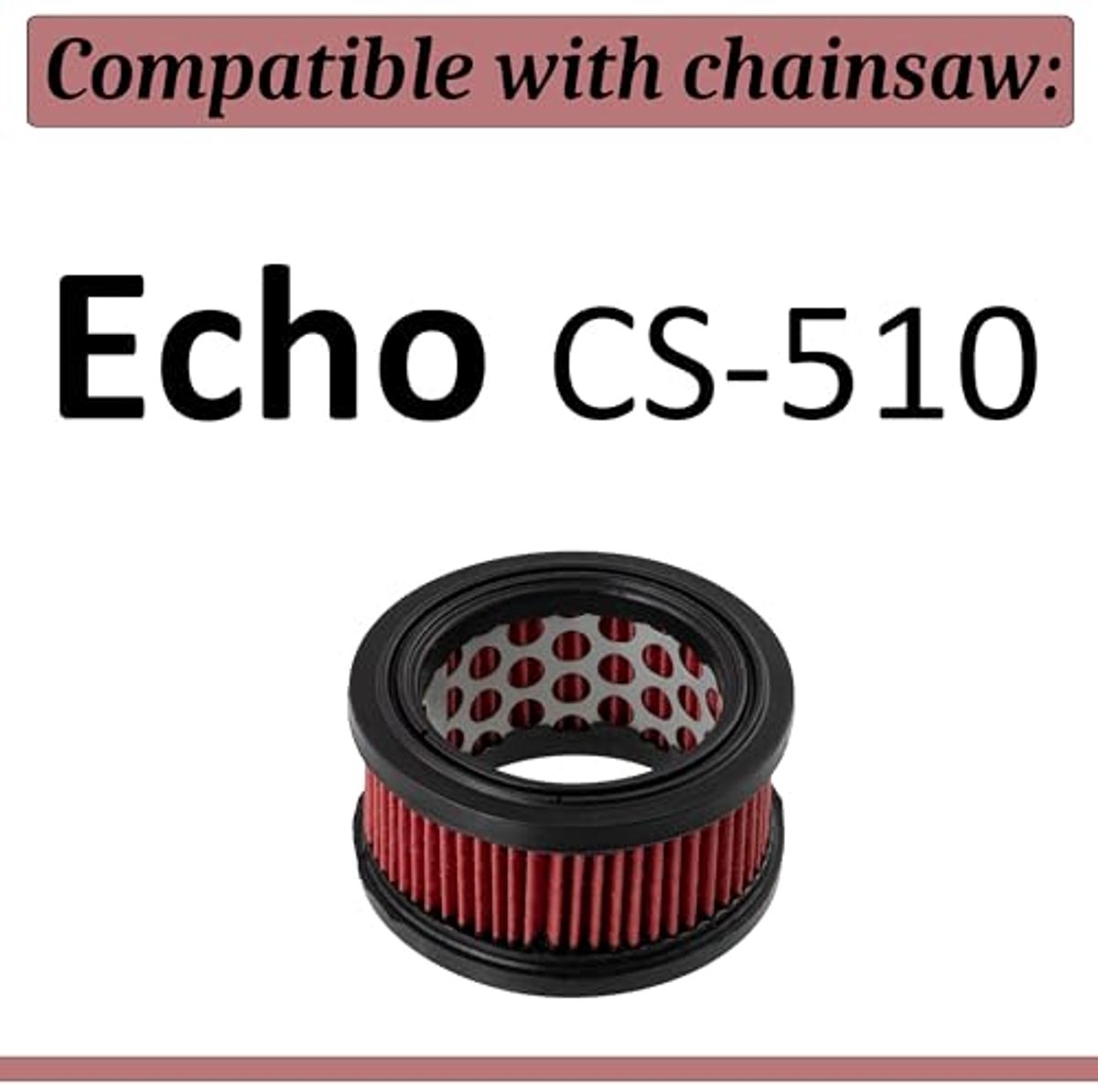 C73035 - Luchtfilter voor Kettingzaag - Compatibel met Echo CS-510