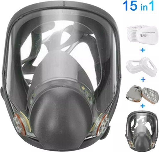 Climax Volgelaat Gasmasker 732 - 757-N Aansluiting - - De Webshop Voor Preppen & Zelfredzaamheid