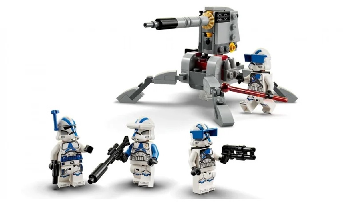LEGO Star Wars 501st Clone Troopers Battle Pack Bouwbaar Speelgoed met Minifiguren - 75345 — afbeelding 16