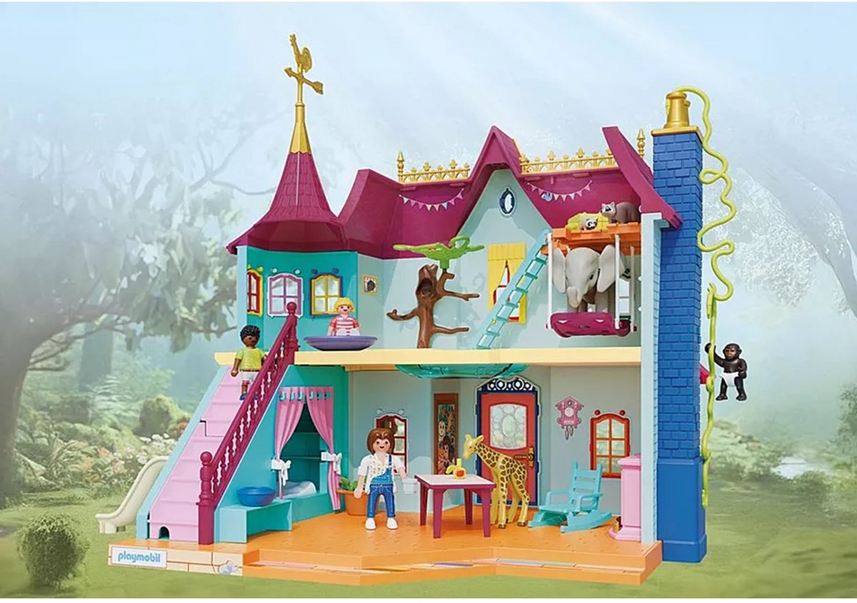 PLAYMOBIL Animals & Friends: Colourful Animal Mansion - 71852 — afbeelding 7