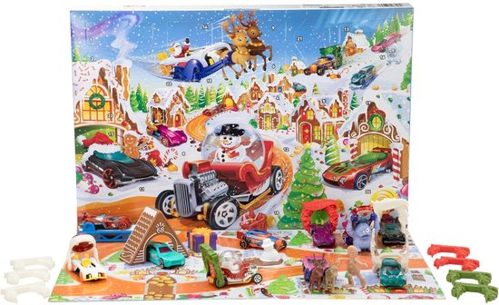 Hot Wheels Adventkalendar 2025 - Speelgoedvoertuig