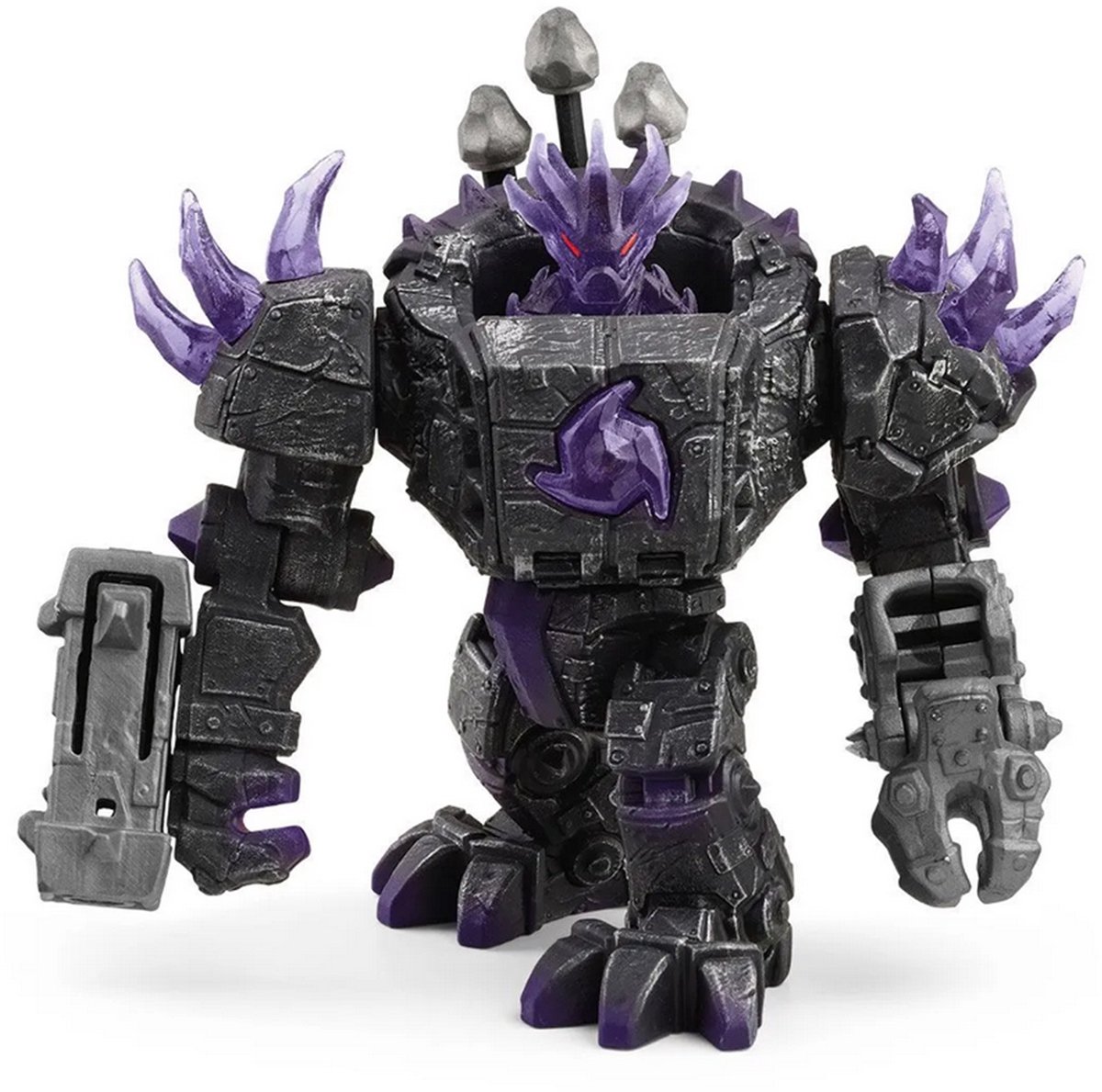 Schleich Eldrador - Schaduw-meesterrobot met Mini Creature speelfiguur thumbnail 3