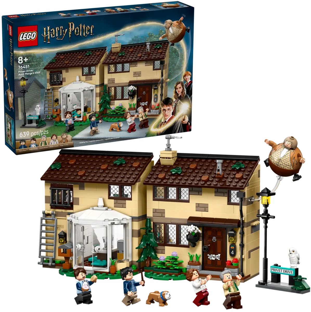 LEGO Harry Potter Ligusterlaan: Bezoek van Tante Margot Bouwpakket - 76451 — afbeelding 25