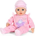 Baby Born Annabell pop van 43 cm in roze pyjama met schaapjesmotief.