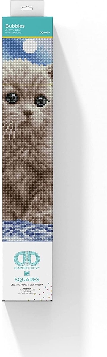 DIAMOND DOTZ Bubbles - Diamond Painting - 16.641 Dotz - 35x35 cm — afbeelding 10