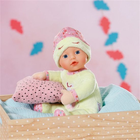 BABY born Sleepy voor Babies Groen - Babypop 30 cm