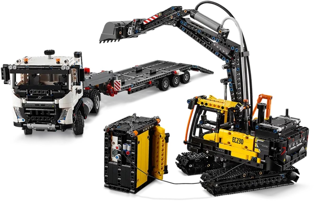 LEGO Technic Volvo FMX truck & EC230 elektrische graafmachine 42175 — afbeelding 4