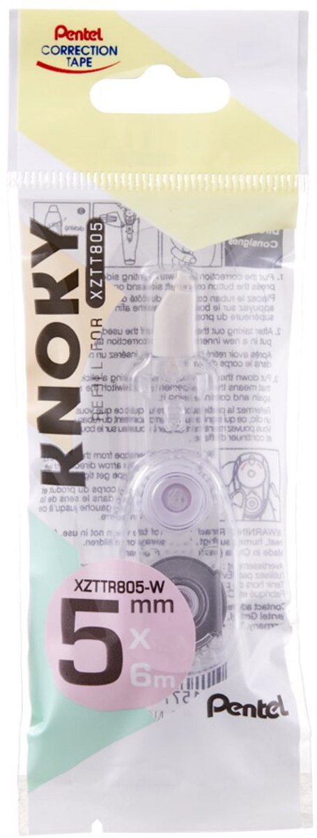 Pentel navulcassette voor correctieroller KNOKY