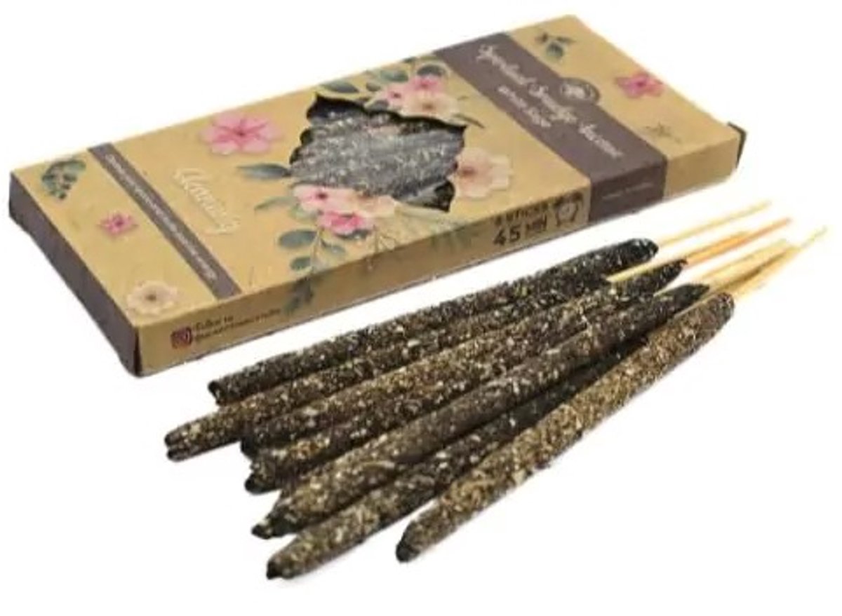 Witte Salie wierook - Spirituele Smudge Wierook Reiniging Witte Salie - 3 pakjes Salie wierookstokjes