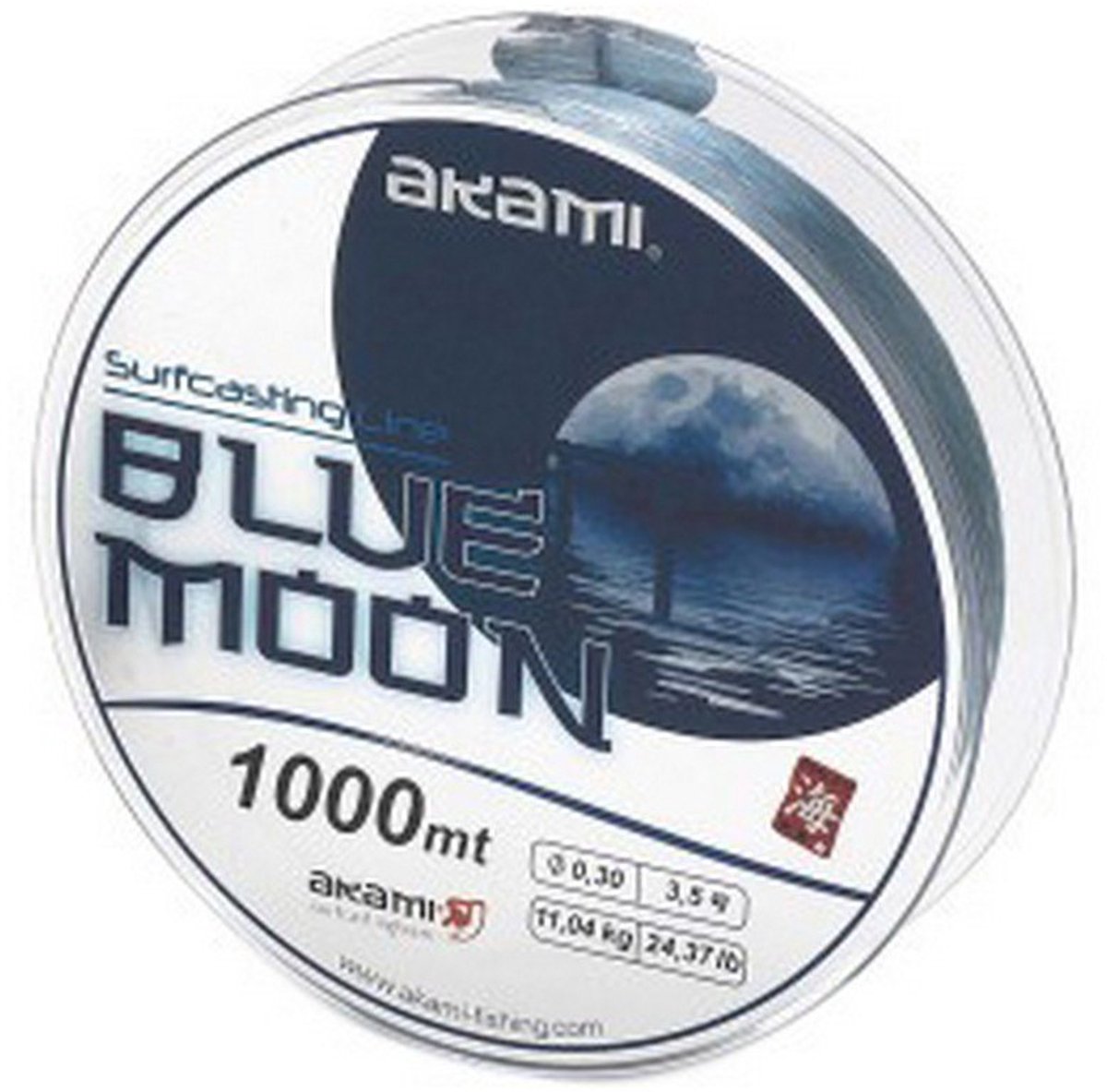 Akami Blue Moon Monofilament 1000 M Blauw 0.300 mm