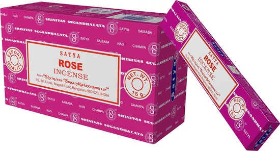 Satya Rose wierook - 1 pakje van 15 gram