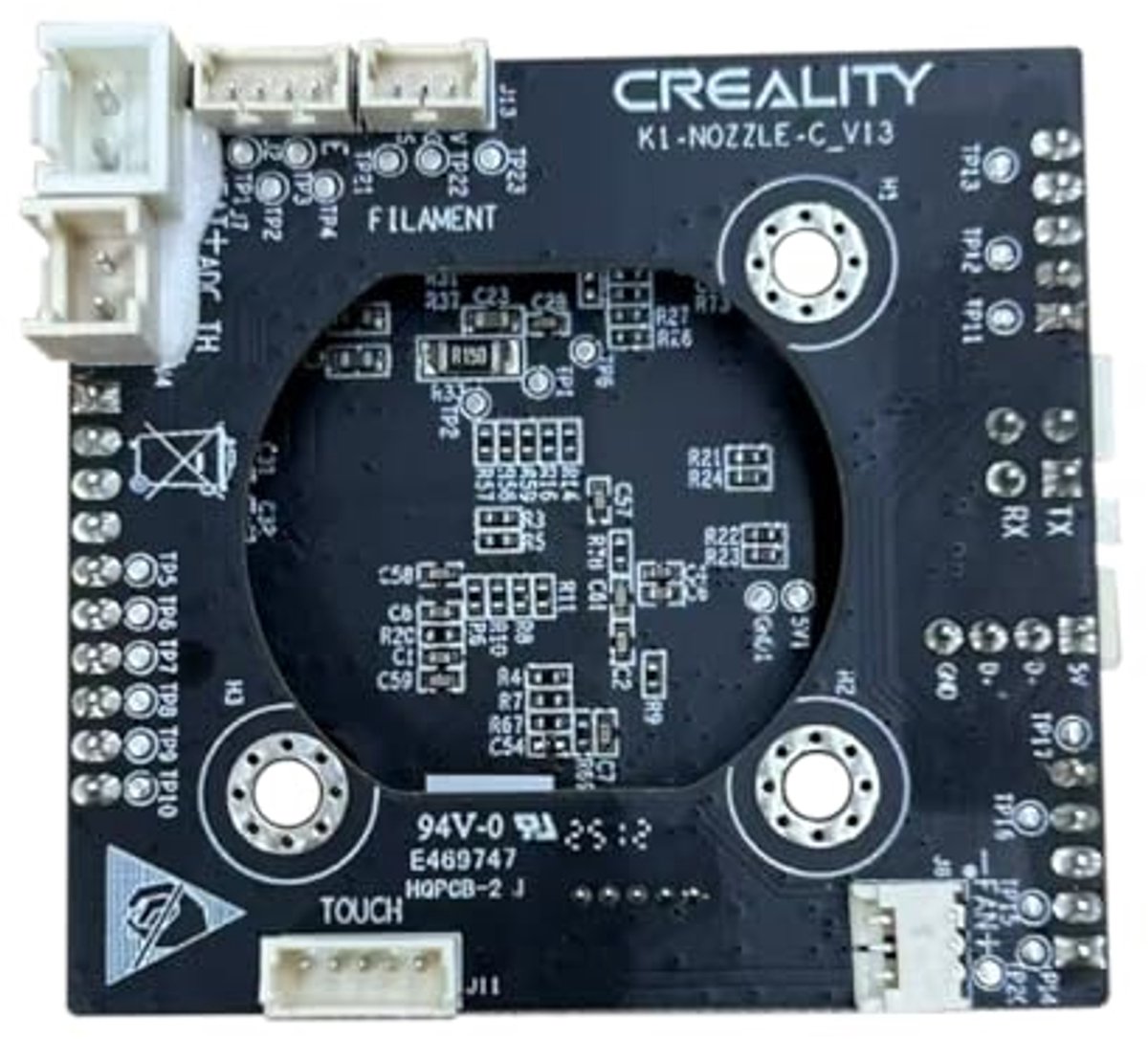 Adapter Board voor 3D-printer - Compatibel met Creality K1 en K1 MAX - Vervangingsmodule voor HQPCB-2
