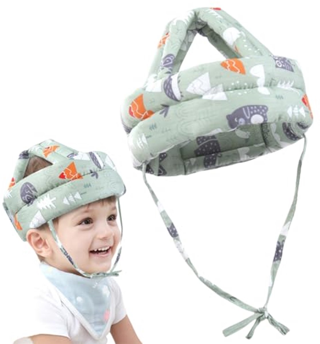 Verstelbare Veiligheidshelm voor Kinderen - Hoofdbescherming voor Pasgeborenen en Baby's