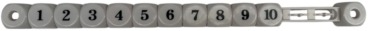 NORTH Scoreteller Wit Plastiek Voetbaltafel