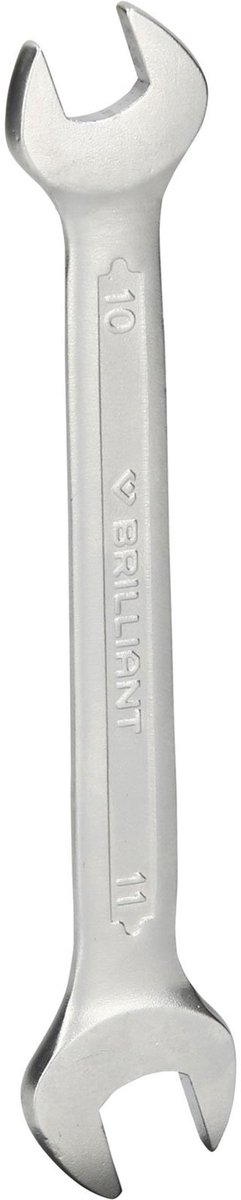 BRILLIANT TOOLS Dubbele steeksleutel 10 x 11 mm BT010902