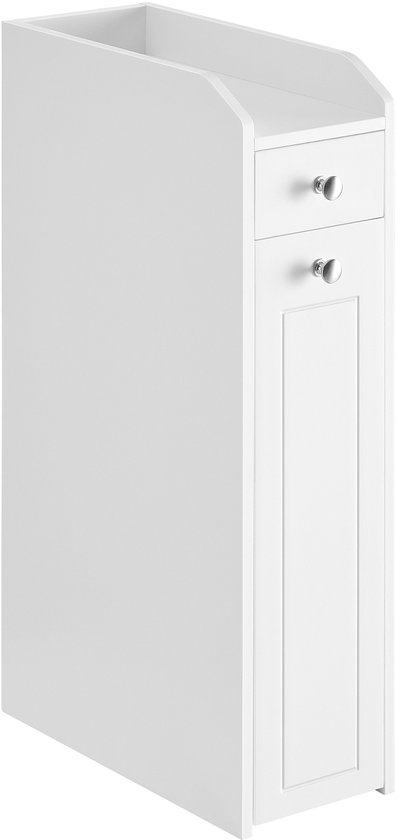 Merkloos Opbergkast 1 lade uittrekbaar rek–40x18x70cm