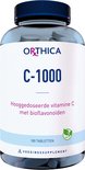 Orthica C-1000 pot met 180 hooggedoseerde vitamine C tabletten met bioflavo.