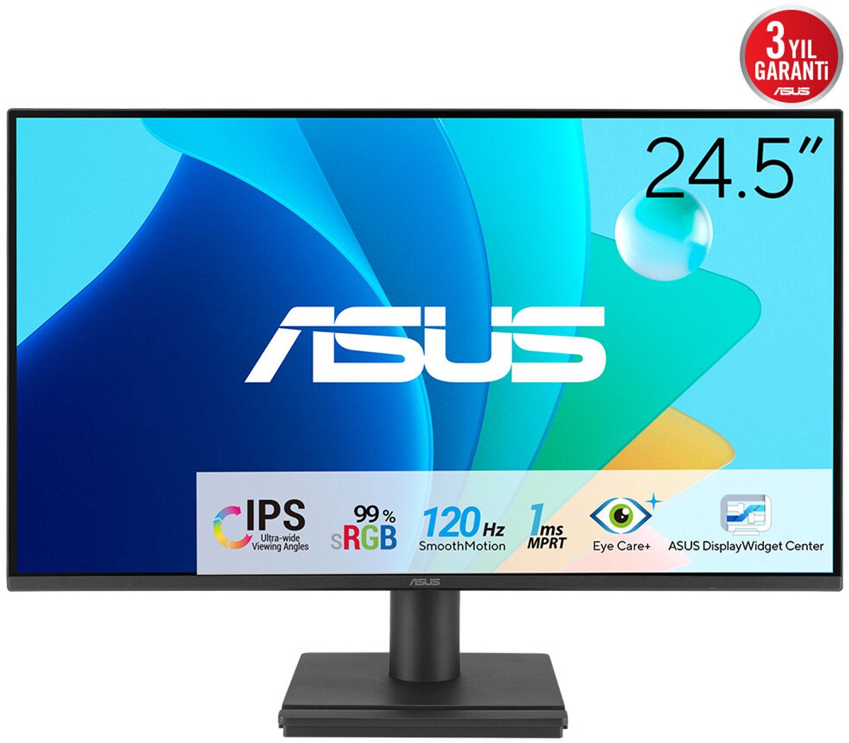 ASUS VA259HGA gaming monitor 120 Hz, VGA, HDMI, Audio