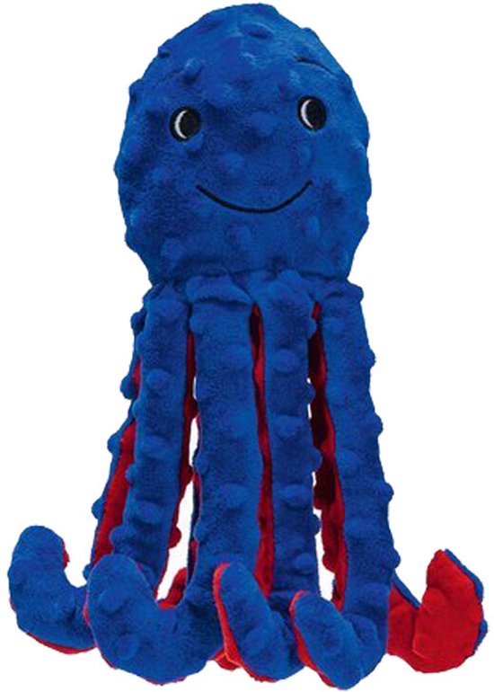 Beeztees Octopus Amy - Blauw - 25 cm
