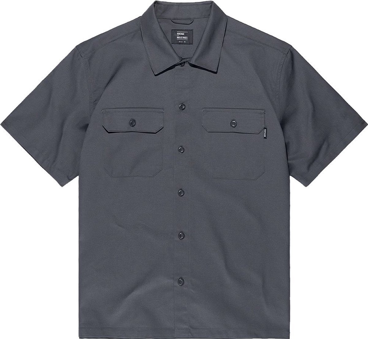 Vintage Industries Dexter Shirt Mid Grijs