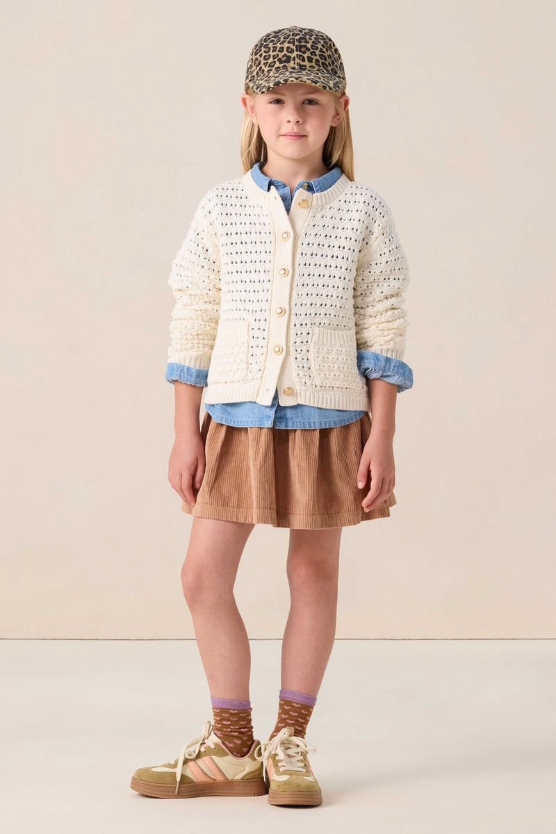 Sissy-Boy - Bruine corduroy rok