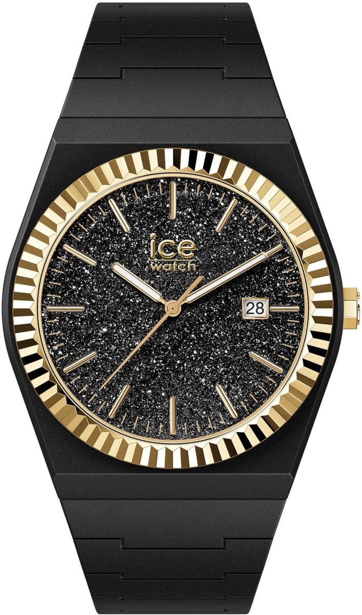 Ice Watch ICE power - PW1 - Black glitter 024771 Horloge - Siliconen - Zwart - Ø 36 mm