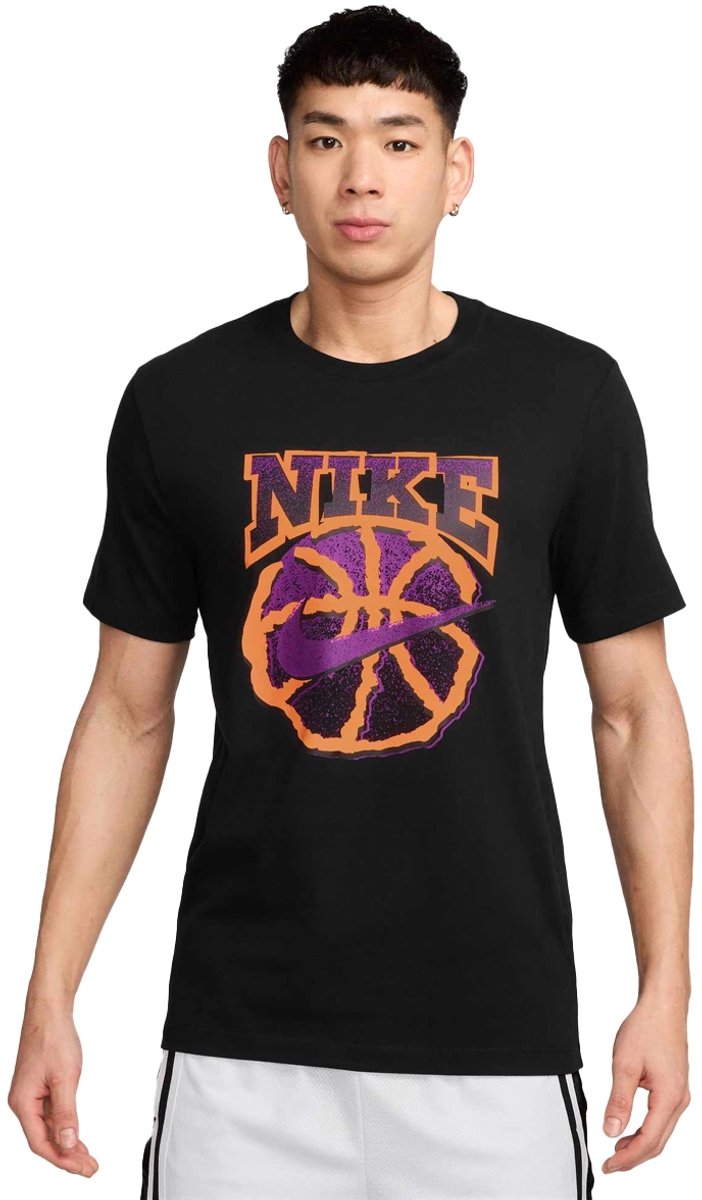 Nike dri-fit basketbalshirt in de kleur . Zwart