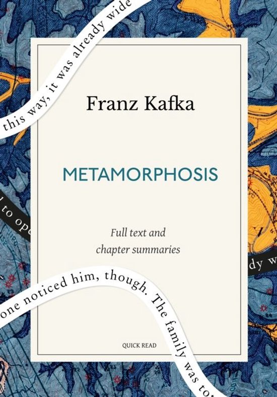 Metamorphosis: A Quick Read edition - cover
