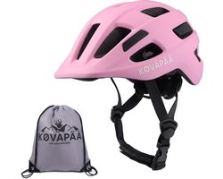 Køvapää® Lappi - Fietshelm Baby - Vanaf 9 Maanden - Maat 44-48 cm - XXS- Helm Baby - Roze