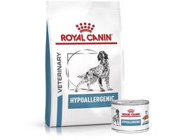 Royal Canin Hypoallergenic Combi bundel - 7 kg + 12 x 200 gr