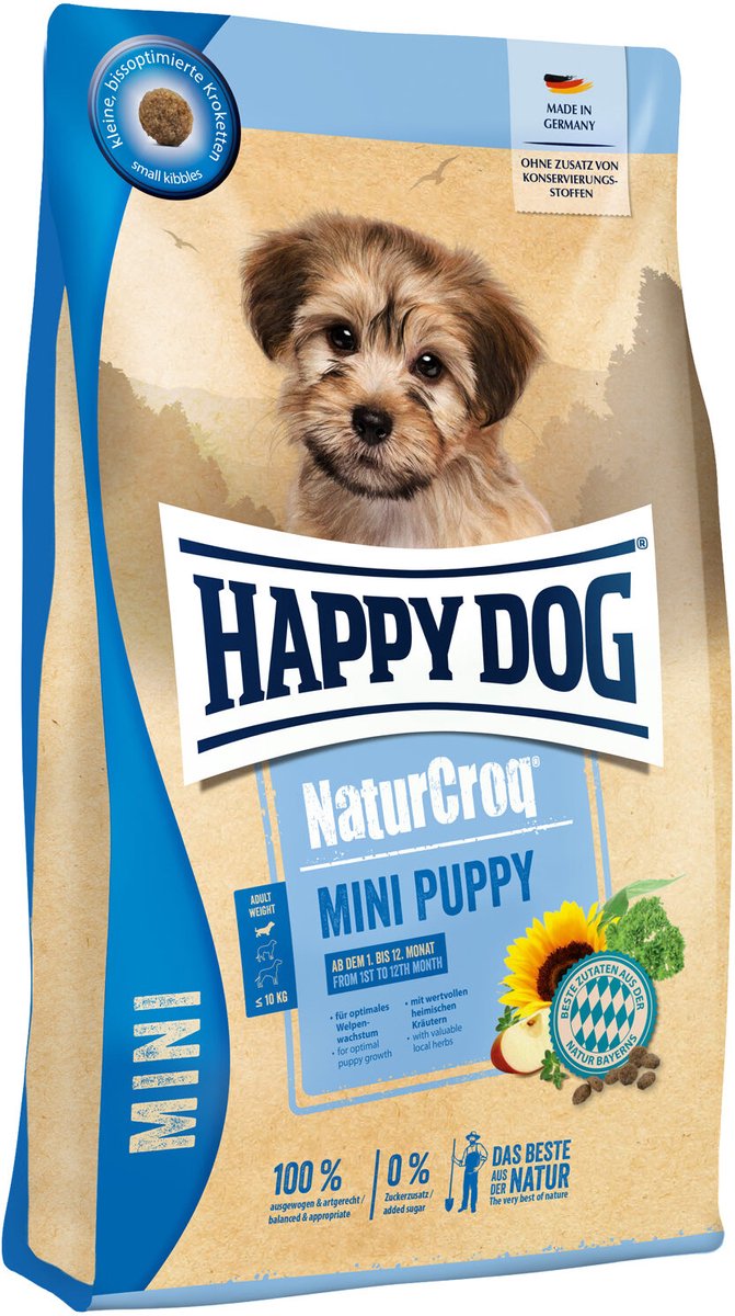 Happy Dog Happy Dog NaturCroq Mini Puppy 4 kg