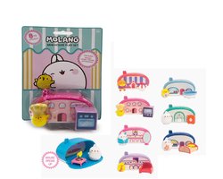 Molang Mini House Playset - Speelgoed met figuurtje en accessoire - 8 verschillende