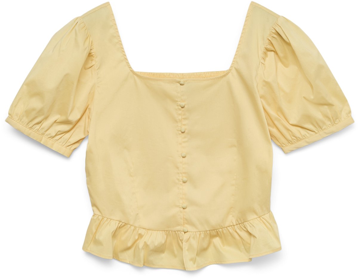 VERO MODA - VMFRIBA 2/4 SHORT TOP WVN - Dames - Blouses