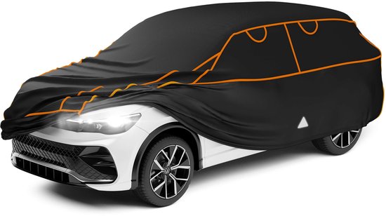 WALSER Perma Protect Hagelbescherming Dekzeil Voor SUV/VAN – Waterafstotend, Ademend, TÜV-gecertificeerd, Maat 6, Beschermt Tegen Hagel En Deuken