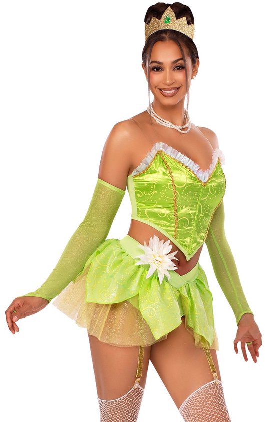 Leg Avenue - Bayou Babe Kostuum - S - Groen